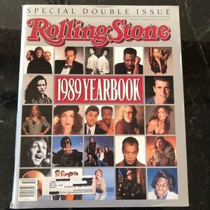 Vintage Rolling Stone Double Issue 1989 Yearbook